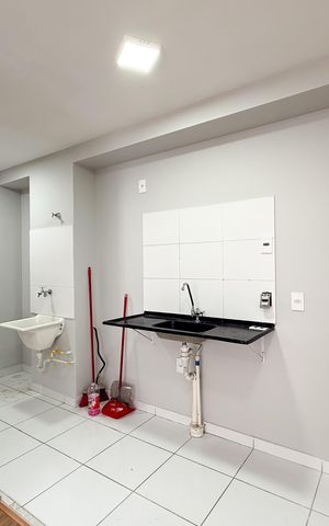 Apartamento para alugar com 41m², 2 quartos e 1 vaga Apartamento para alugar com 41m², 2 quartos e 1 vagaSala e cozinha