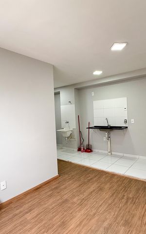 Apartamento para alugar com 41m², 2 quartos e 1 vaga Apartamento para alugar com 41m², 2 quartos e 1 vagaSala e cozinha