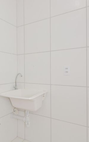 Apartamento para alugar com 34m², 2 quartos e 1 vagaCozinha e Área de Serviço