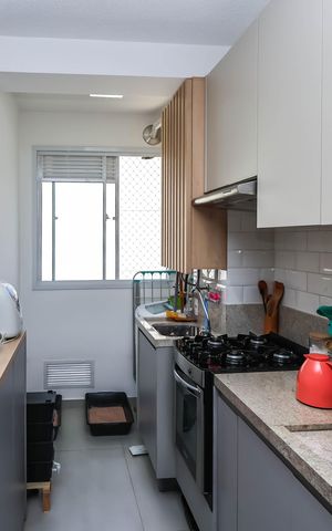 Apartamento à venda com 35m², 1 quarto e sem vagaCozinha