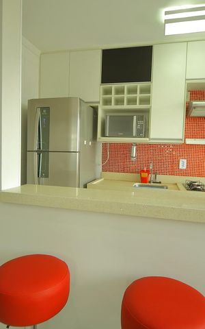 Apartamento à venda com 54m², 2 quartos e 1 vagaCozinha 