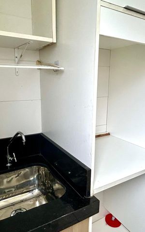 Apartamento para alugar com 38m², 2 quartos e 1 vagaCozinha e Área de Serviço