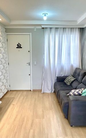 Apartamento para alugar com 38m², 2 quartos e 1 vagaSala