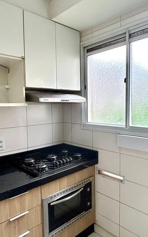 Apartamento para alugar com 38m², 2 quartos e 1 vagaCozinha e Área de Serviço