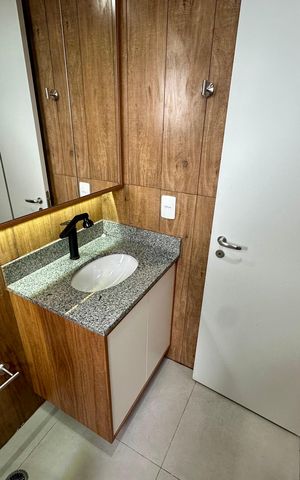 Apartamento para alugar com 46m², 2 quartos e 1 vagaBanheiro 1