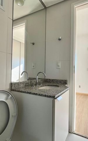Apartamento para alugar com 86m², 2 quartos e 2 vagas Apartamento para alugar com 86m², 2 quartos e 2 vagasBanheiro da Suíte 2