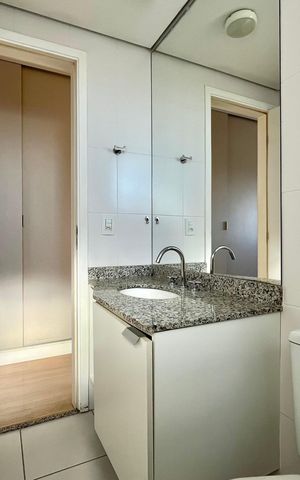 Apartamento para alugar com 86m², 2 quartos e 2 vagas Apartamento para alugar com 86m², 2 quartos e 2 vagasBanheiro da Suíte 1