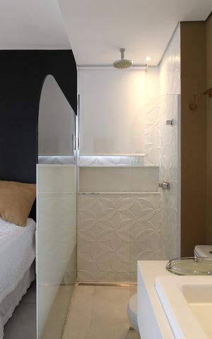 Apartamento para alugar com 102m², 2 quartos e 2 vagasBanheiro da Suíte 1