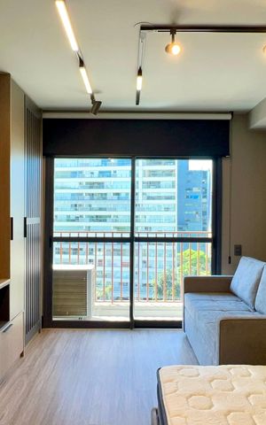 Studio para alugar com 28m², 1 quarto e sem vaga Studio para alugar com 28m², 1 quarto e sem vagaStudio