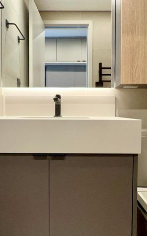 Studio para alugar com 28m², 1 quarto e sem vaga Studio para alugar com 28m², 1 quarto e sem vagaBanheiro