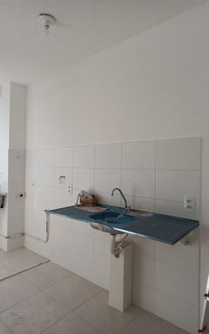 Apartamento para alugar com 42m², 2 quartos e 1 vaga Apartamento para alugar com 42m², 2 quartos e 1 vagaCozinha e Área de Serviço