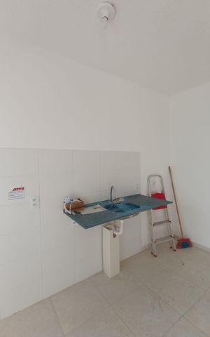 Apartamento para alugar com 42m², 2 quartos e 1 vaga Apartamento para alugar com 42m², 2 quartos e 1 vagaCozinha e Área de Serviço