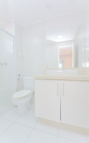 Apartamento para alugar com 54m², 2 quartos e 1 vagaBanheiro da Suíte