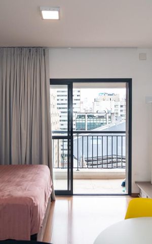 Studio para alugar com 32m², 1 quarto e 1 vaga Studio para alugar com 32m², 1 quarto e 1 vagaStudio