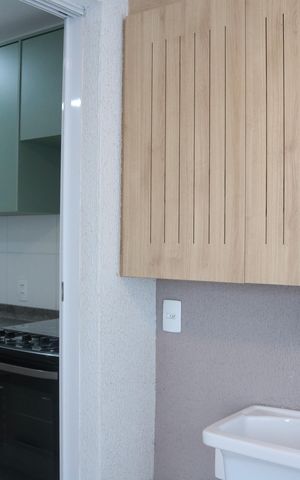 Apartamento para alugar com 41m², 2 quartos e sem vagaCozinha e Área de Serviço