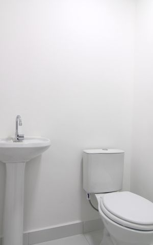 Apartamento para alugar com 27m², 1 quarto e sem vagaBanheiro da suíte