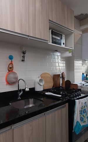 Apartamento à venda com 59m², 1 quarto e sem vagaCozinha