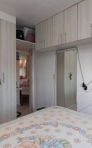 Apartamento à venda com 59m², 1 quarto e sem vagaQuarto
