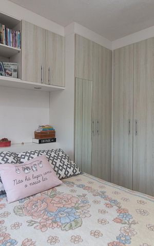 Apartamento à venda com 59m², 1 quarto e sem vagaQuarto