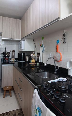 Apartamento à venda com 59m², 1 quarto e sem vagaCozinha