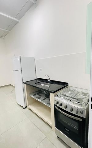 Studio para alugar com 23m², 1 quarto e sem vaga