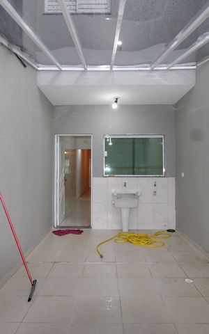 Casa para alugar com 120m², 2 quartos e 3 vagasÁrea de Serviço