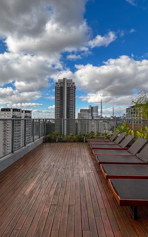 Apartamento à venda com 24m², 1 quarto e sem vaga