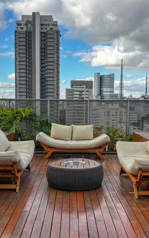 Apartamento à venda com 24m², 1 quarto e sem vaga