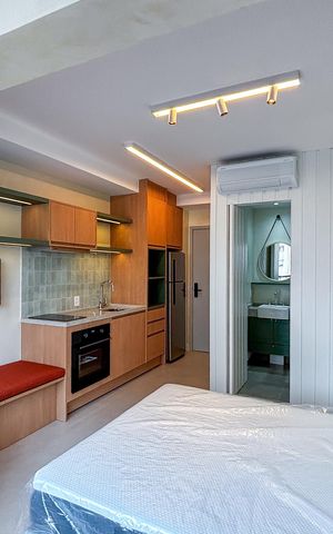 Apartamento à venda com 24m², 1 quarto e sem vaga