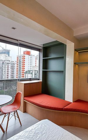 Apartamento à venda com 24m², 1 quarto e sem vaga
