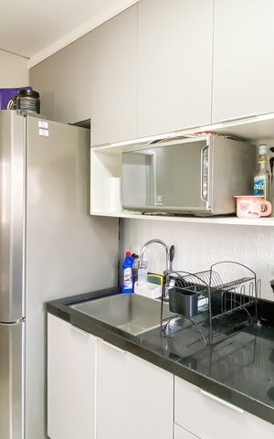 Apartamento à venda com 37m², 2 quartos e sem vagaSala/Cozinha
