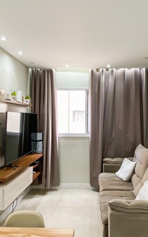 Apartamento à venda com 37m², 2 quartos e sem vagaSala/Cozinha