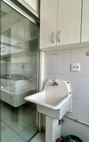 Apartamento para alugar com 55m², 2 quartos e 1 vaga Apartamento para alugar com 55m², 2 quartos e 1 vagaLavanderia