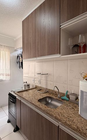 Apartamento à venda com 52m², 2 quartos e 1 vagaCozinha