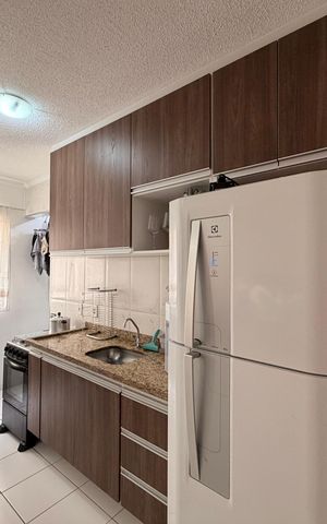 Apartamento à venda com 52m², 2 quartos e 1 vagaCozinha