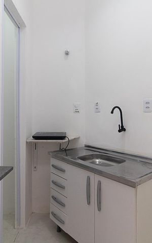 Apartamento para alugar com 27m², 1 quarto e sem vagaCozinha