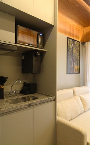 Apartamento para alugar com 25m², 1 quarto e sem vagaSala/Cozinha