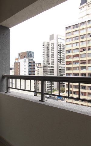 Apartamento para alugar com 25m², 1 quarto e sem vagaVaranda