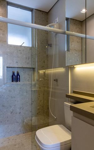 Apartamento à venda com 80m², 2 quartos e 1 vagaBanheiro Suíte