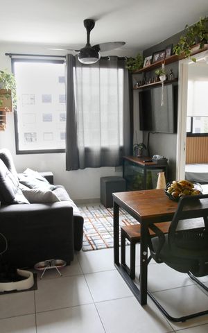 Apartamento à venda com 34m², 2 quartos e 1 vaga Apartamento à venda com 34m², 2 quartos e 1 vagaSala