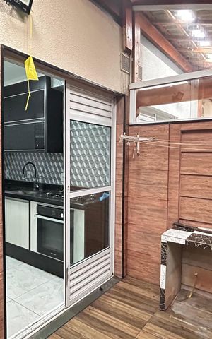 Casa de condomínio para alugar com 56m², 2 quartos e 1 vaga Casa de condomínio para alugar com 56m², 2 quartos e 1 vagaChurrasqueira