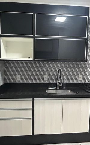 Casa de condomínio para alugar com 56m², 2 quartos e 1 vaga Casa de condomínio para alugar com 56m², 2 quartos e 1 vagaCozinha