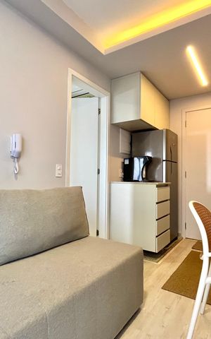 Apartamento para alugar com 27m², 1 quarto e sem vaga Apartamento para alugar com 27m², 1 quarto e sem vagaSala