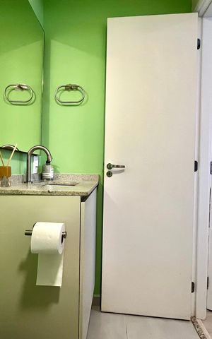 Apartamento para alugar com 27m², 1 quarto e sem vaga Apartamento para alugar com 27m², 1 quarto e sem vagaBanheiro da Suíte