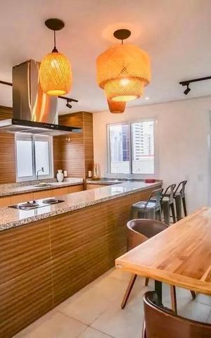 Apartamento para alugar com 27m², 1 quarto e sem vaga Apartamento para alugar com 27m², 1 quarto e sem vagaÁrea comum - Salão de festas