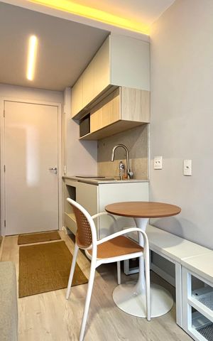 Apartamento para alugar com 27m², 1 quarto e sem vaga Apartamento para alugar com 27m², 1 quarto e sem vagaSala