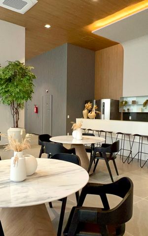 Apartamento à venda com 43m², 1 quarto e 1 vaga Apartamento à venda com 43m², 1 quarto e 1 vagaSalão de Festas