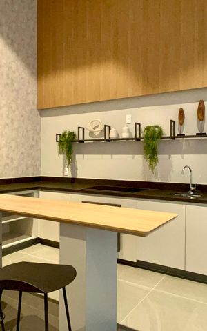 Apartamento à venda com 43m², 1 quarto e 1 vaga Apartamento à venda com 43m², 1 quarto e 1 vagaÁrea gourmet