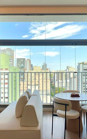 Apartamento à venda com 43m², 1 quarto e 1 vaga Apartamento à venda com 43m², 1 quarto e 1 vagaSala