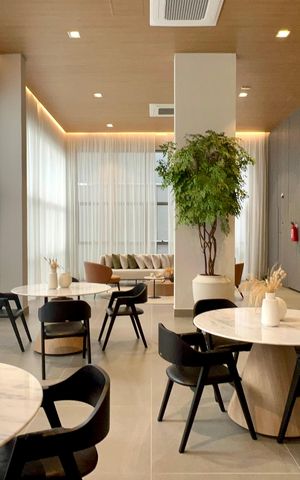Apartamento à venda com 43m², 1 quarto e 1 vaga Apartamento à venda com 43m², 1 quarto e 1 vagaSalão de Festas